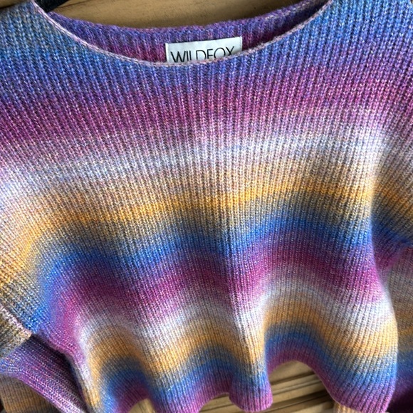 Wildfox NWT sweater, cuffed sleeves, boxy fit - Picture 2 of 5